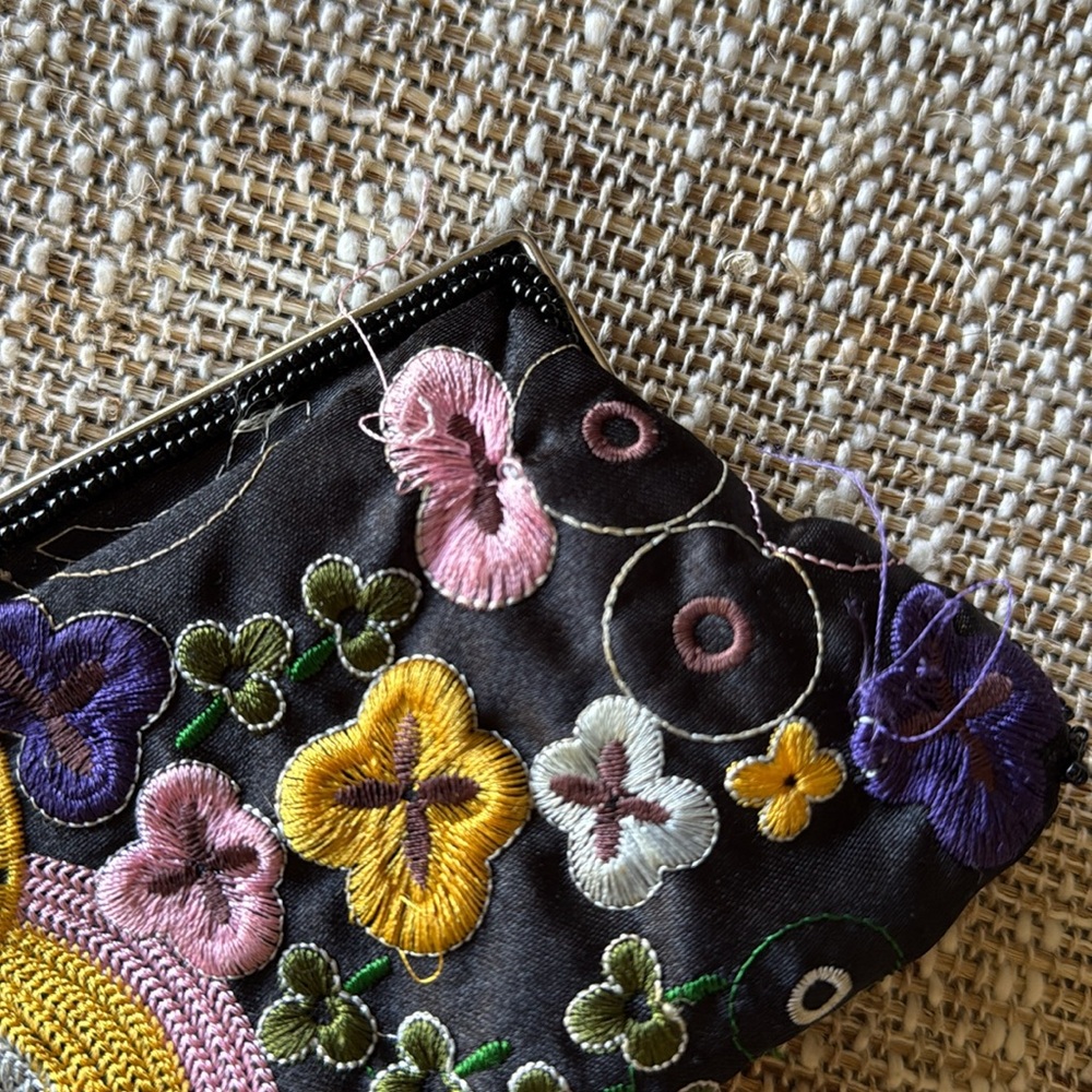 Embroidered Clutch - Picture 3 of 10